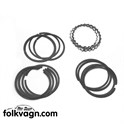 Piston Ring Set, 77.5mm, Fits VW Type 1, 2/2/4mm