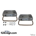 Aluminium Valve Cover Pair with Mounting Kit for VW Aircoole