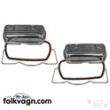 Aluminium valve cover set, VW Type 1/2/3, 12–1600 cc