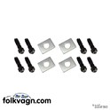 Valve Adjuster Screws Set with Swivel Feet, 8 pcs, VW 12/13/