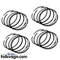 Piston Ring Set, VW, 94mm, OEM Segmentos, 75-94