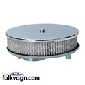 Air filter, Volkswagen, chrome, low-profile
