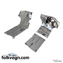 Chrome Heat Guide, VW Type 1 13/15/1600cc