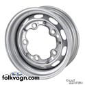Grey 5-Lug Wheel, VW Beetle, Bus, Ghia, Type 3, 181, 65-70
