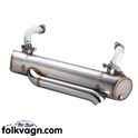 Exhaust, VW, Echappement, Hidden Pipe (OMC)