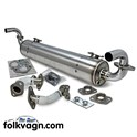 Exhaust, Volkswagen Type 181, stainless steel