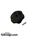 Louvre Window Knob Black, VW Bus Westfalia 68–79