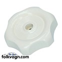 Louvre Window Knob Ivory, VW Bus, Westfalia (BBT)