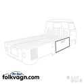 Side Storage Door Rubber, VW Bus, -07/79, 79
