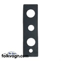 Sliding window lock seal, Volkswagen Bus, 1967-1992