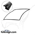 Front hood seal, Volkswagen Type-3, 1961-1969