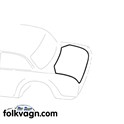 Rear deck seal, Volkswagen Type 3 Notchback
