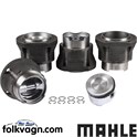 Piston and Cylinder Set, VW, MAHLE OEM, 66-98