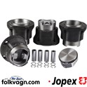 Piston and Cylinder Set, High, VW, (JOPEX)