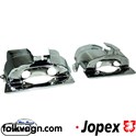 Chrome Cylinder Head Tins Set, VW (JOPEX)