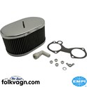 Air Filter, 1 Hole Top, Oval, VW (EMPI)