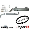 Rear Exhaust Set, VW, JOPEX