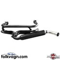 Exhaust System, Glass Packed, VW (BUGPACK)