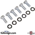 Clutch Bolt Set with Washers, VW (BUGPACK)