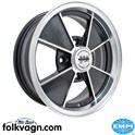 Alu Wheel, BRM, Gloss Black, VW (EMPI)