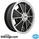 BRM Alu Wheel, Gloss Black, VW (EMPI)