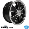 Alu Wheel, BRM, Gloss Black, VW (EMPI)