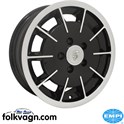 Alu Wheel, Gasser, Gloss Black, VW (EMPI)