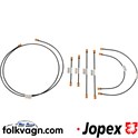 Brake Line , 7 Piece, VW, 98 (JOPEX)