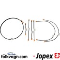Brake Line , 7 Pieces, VW, 98 (JOPEX)