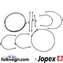 Brake Line , 9-Piece, VW, JOPEX