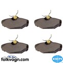 Rear Brake Pad Set, VW, EMPI, OEM 22-2891-0