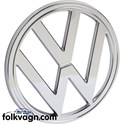 Front Emblem, Chrome, VW, OEM 241853601E (ORIGINAL)