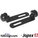 Number Plate Supports Front Pair, VW (JOPEX)