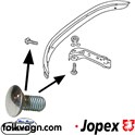 Bumper Bolt Chrome 8x15 mm, VW, 98 (JOPEX)