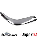 Rear Bumper Corner Left, VW, Chrome (JOPEX)