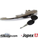 Door Handle with Keys, Chrome, VW, 98 (JOPEX)