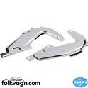 Bonnet Hinge Set, VW, Chromed (EMPI)