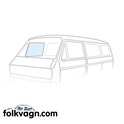 Door window right, Volkswagen T25 (T3), 05/79-07/92