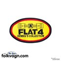 Sew-on badge Flat-4, Volkswagen
